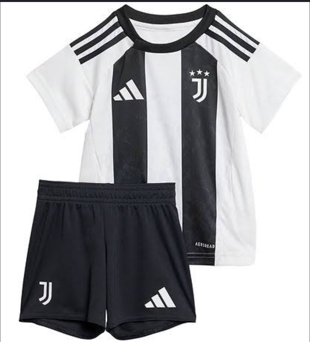 Juventus football jersey with shorts