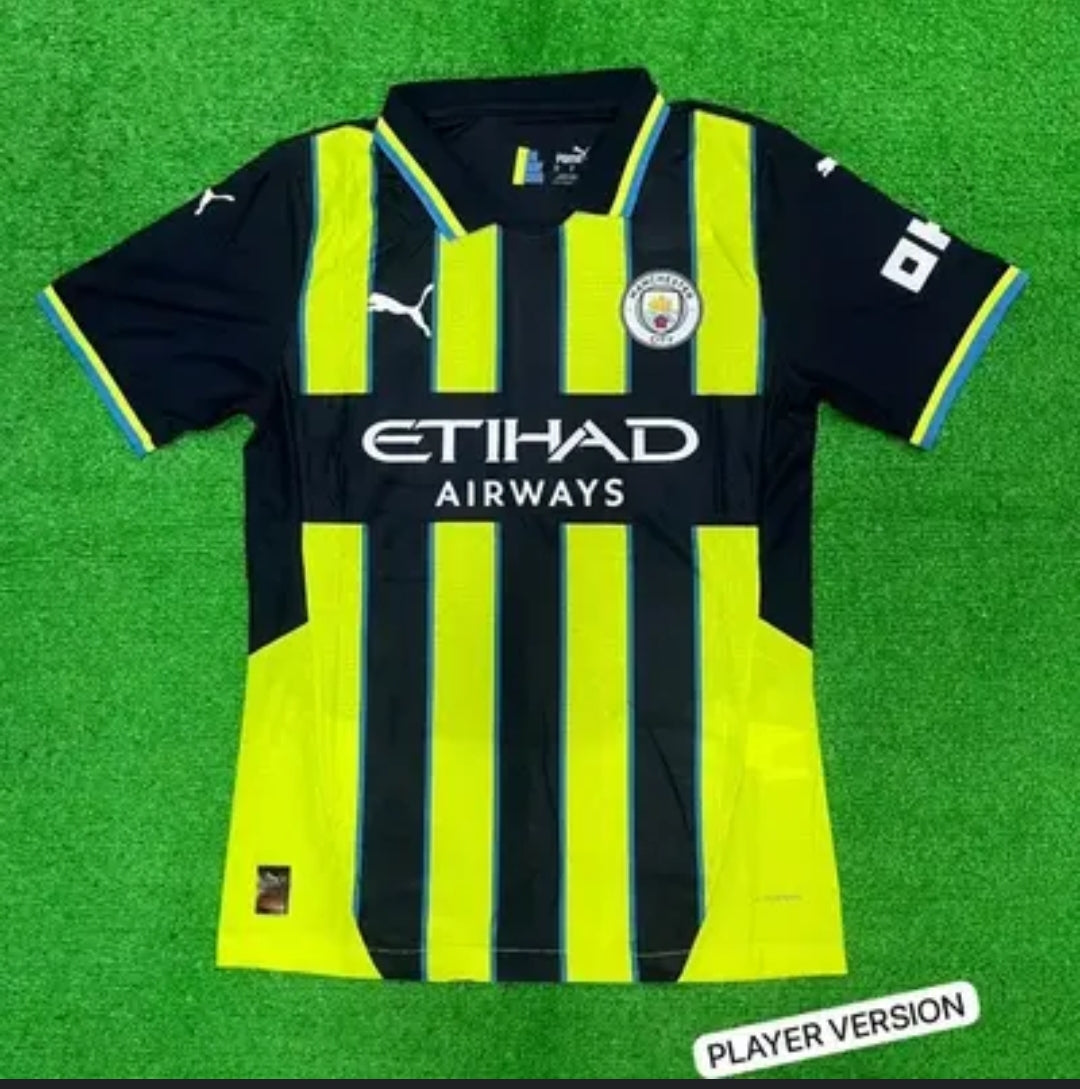 Manchester city player version jersey