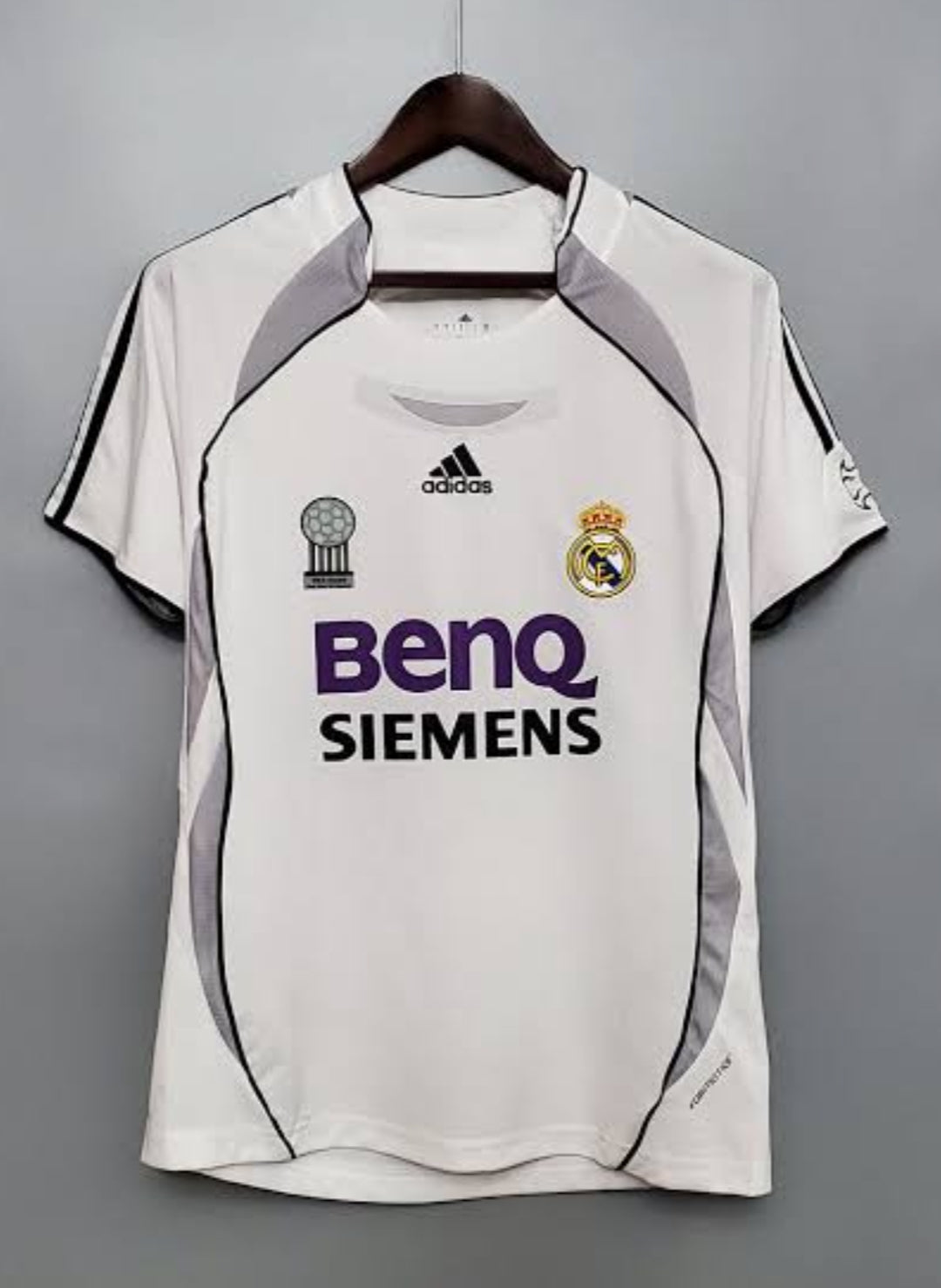 Real Madrid jersey with shorts