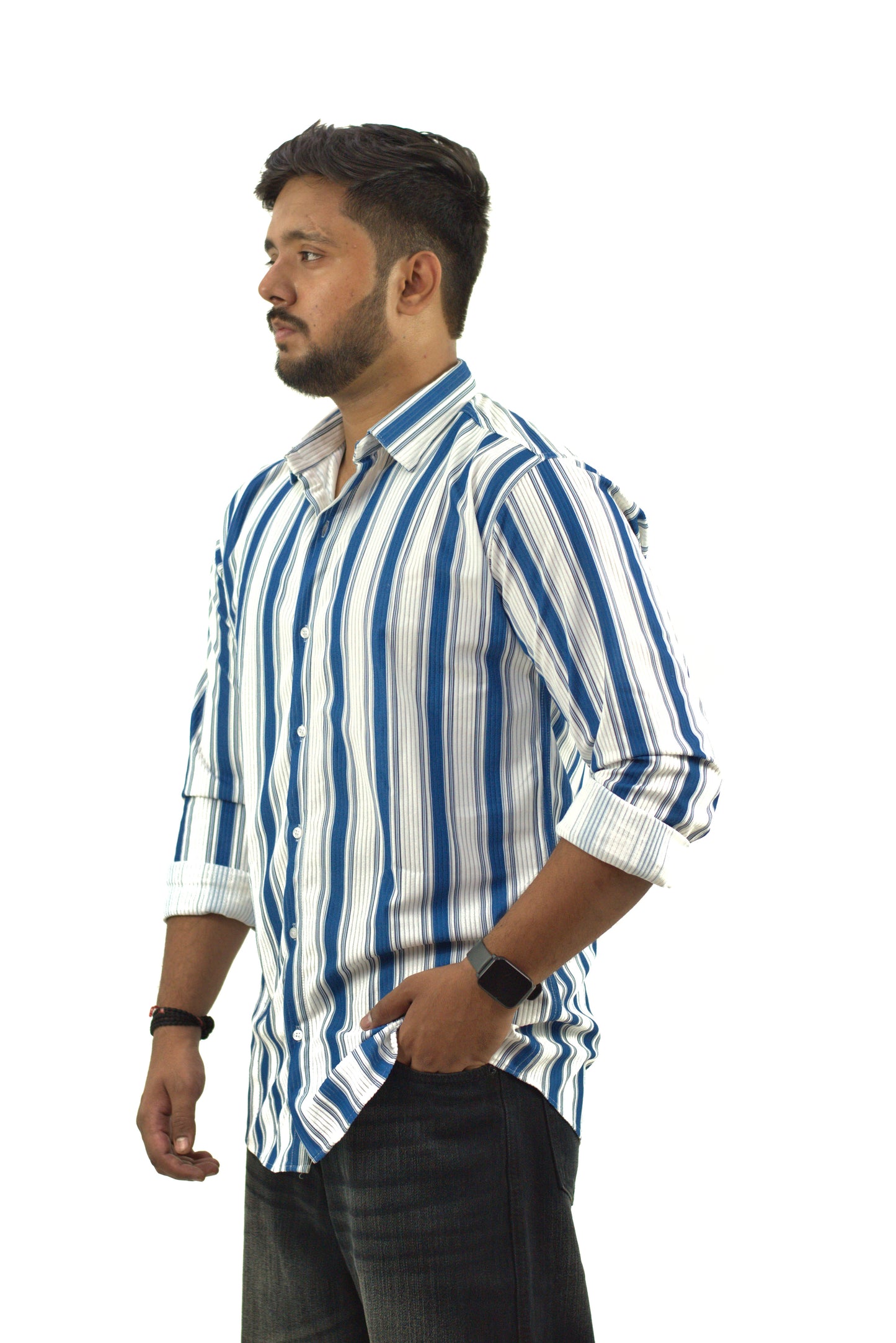 PHENAPPE Corduroy Stripes Shirt