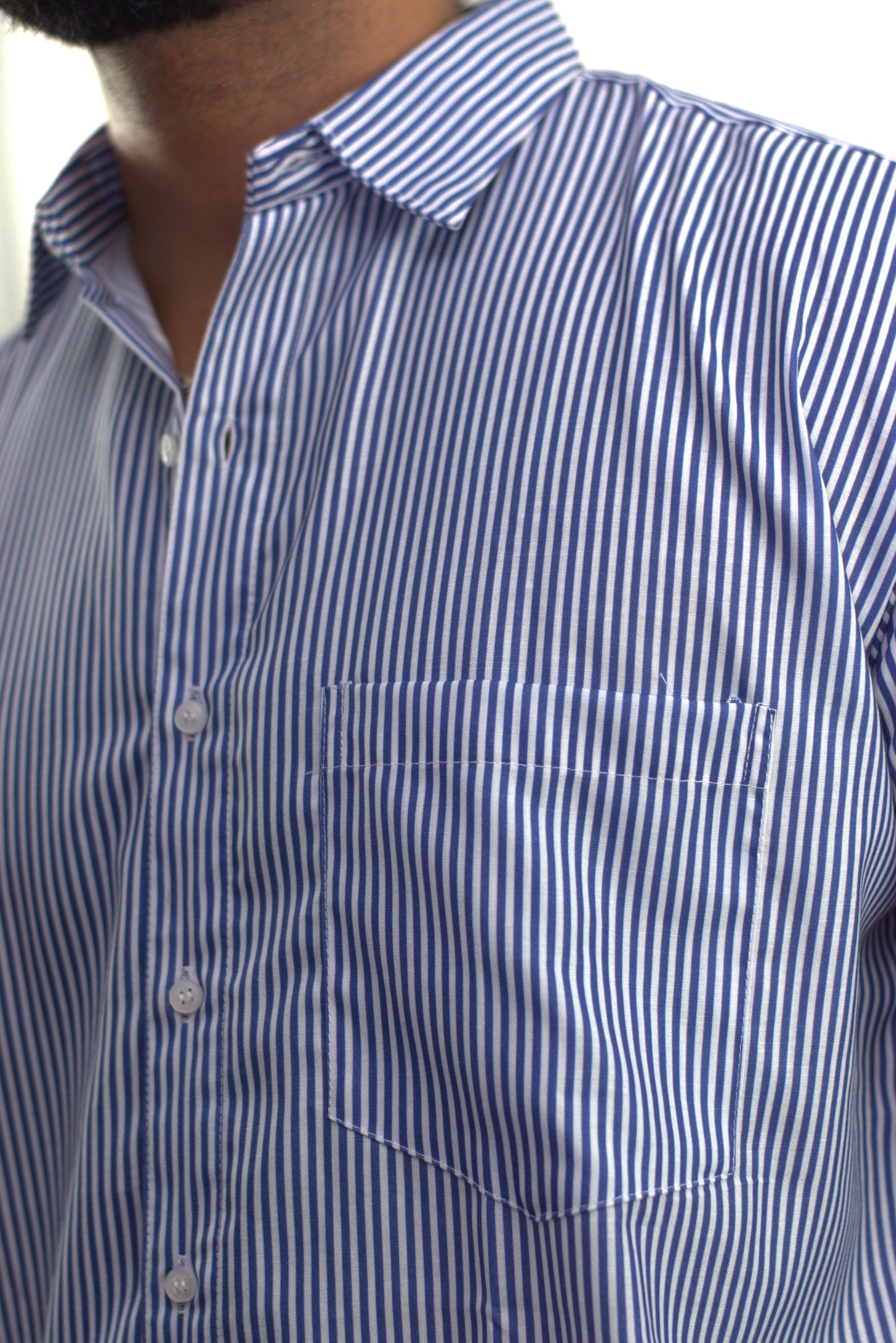 Old Money Blue Stripes Shirt
