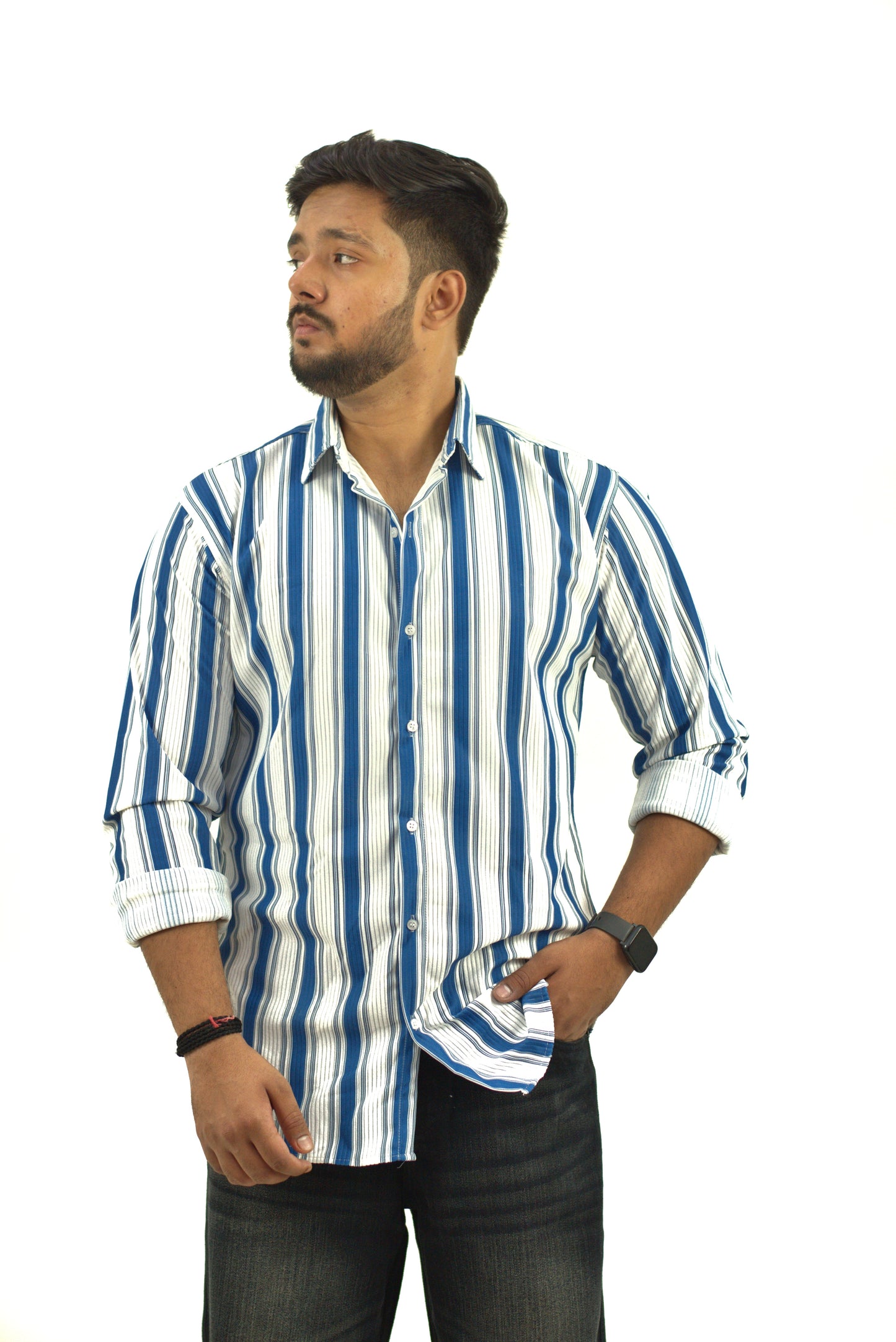 PHENAPPE Corduroy Stripes Shirt