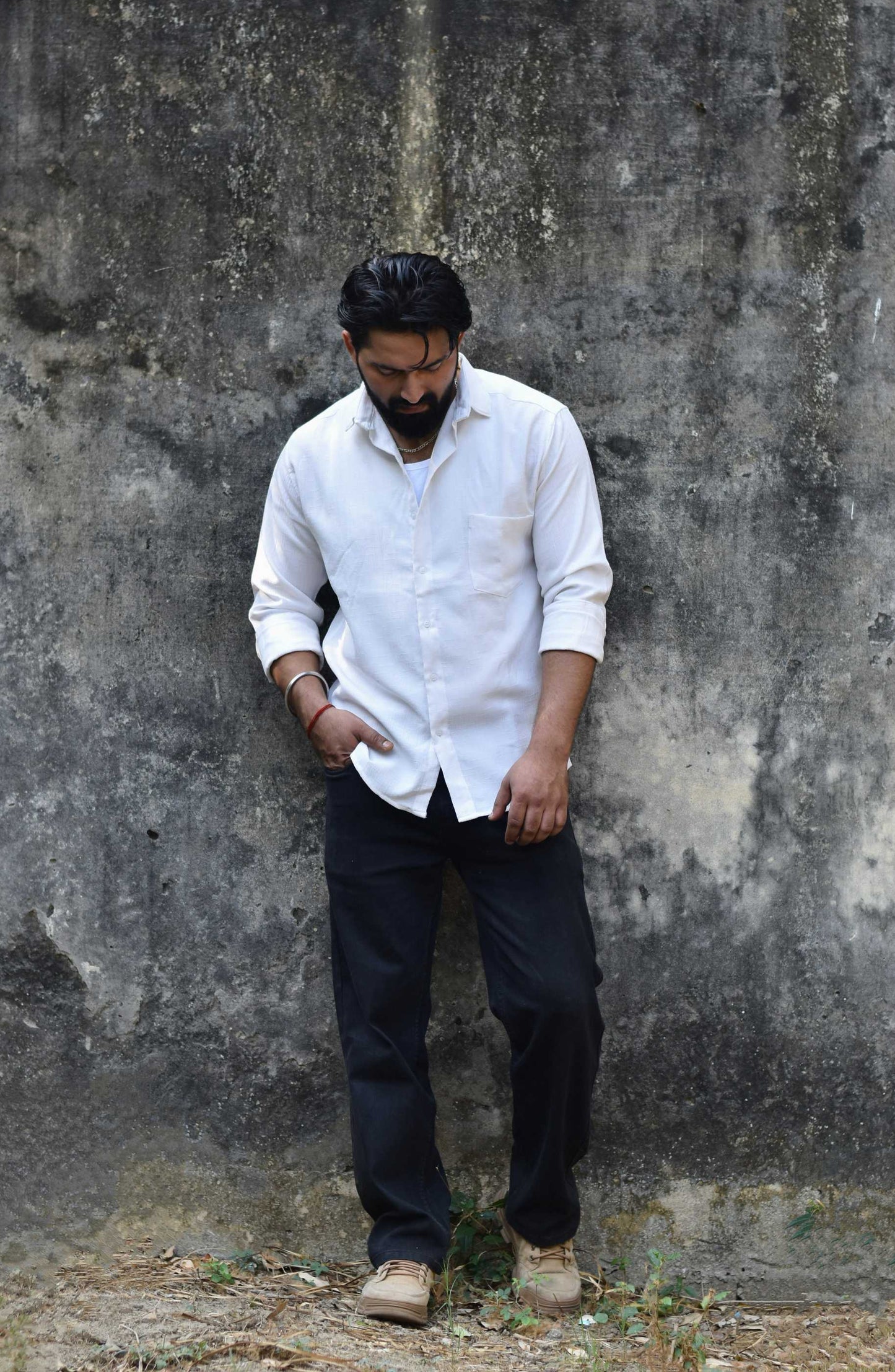 White Linen Shirt