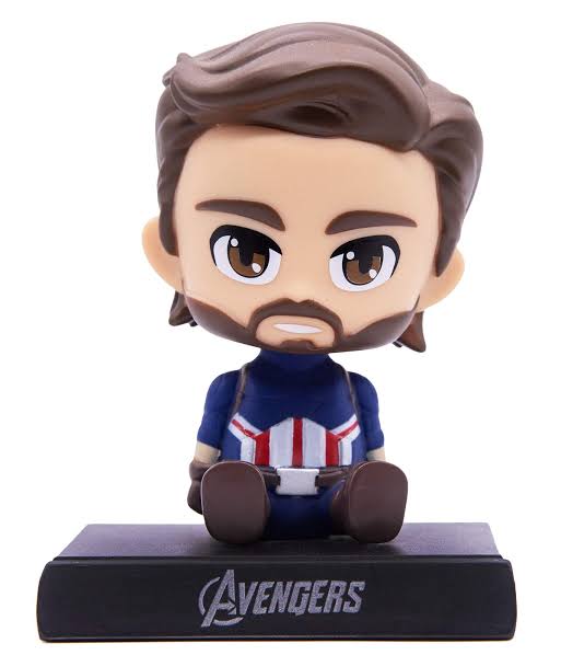 captain America bubble head